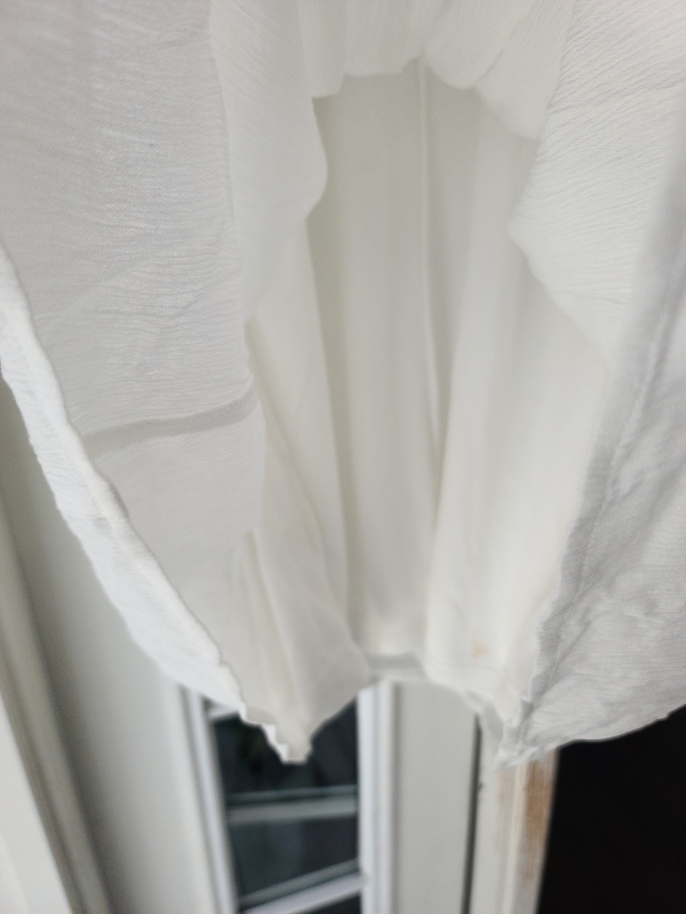 White Lace-Trim Mini Sundress - Unbranded - Picture 5 of 7